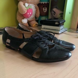 Chelsea Crew Lace Up Flats (Size 5 1/2)